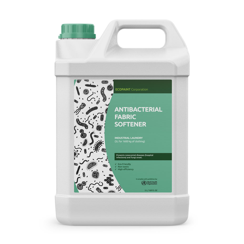 Antibacterial Industrial Fabric Softener Ecopaint Corporation