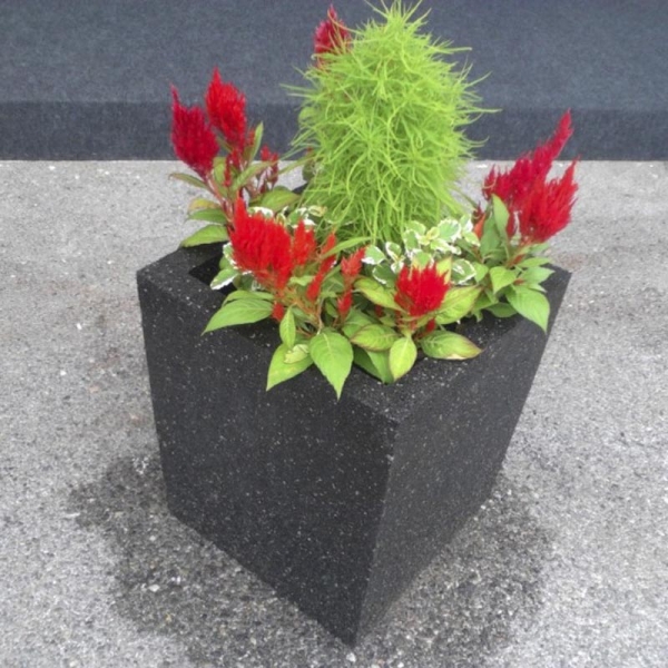 Recycled Rubber Vase